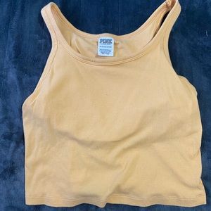 Pastel orange tank top